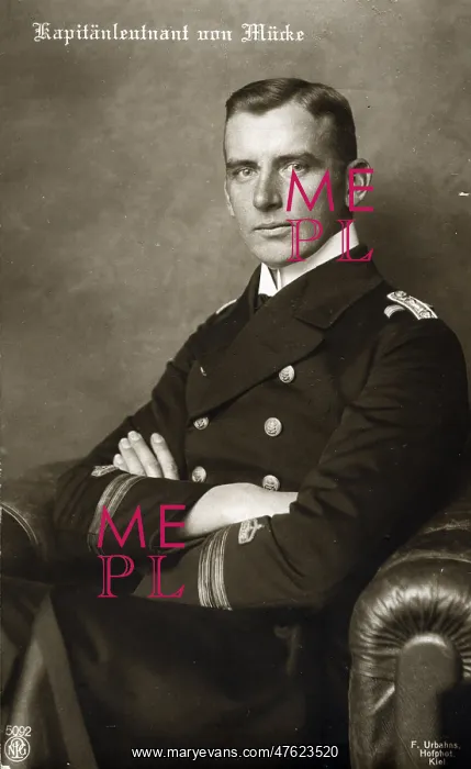 : Hellmuth von Mucke, German naval officer : Hellmuth von Mucke, German naval officer