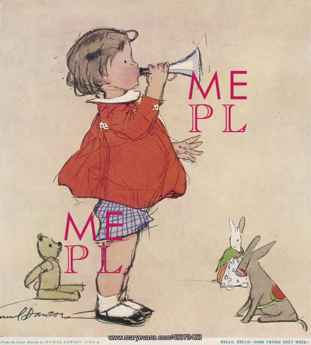 : Hello, Hello, Good Things Next Week by Muriel Dawson : Hello, Hello, Good Things Next Week by Muriel Dawson
