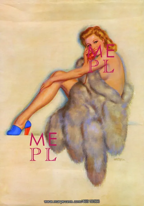 : Hello Hello by Wilton Williams - pin-up 1947 : Hello Hello by Wilton Williams - pin-up 1947