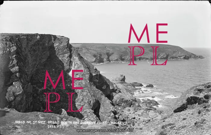 : Hells Mouth and Godrevy Point : Hells Mouth and Godrevy Point