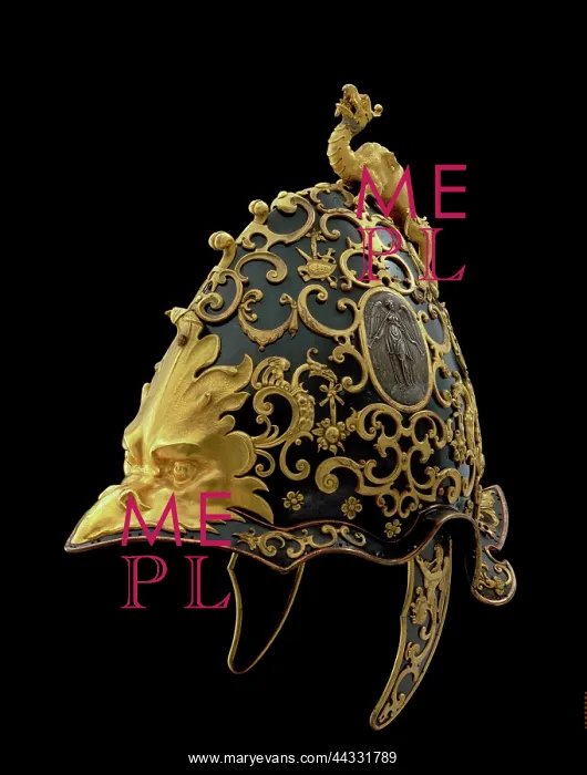 : Helmet of Cosimo II, goldsmith : Helmet of Cosimo II, goldsmith