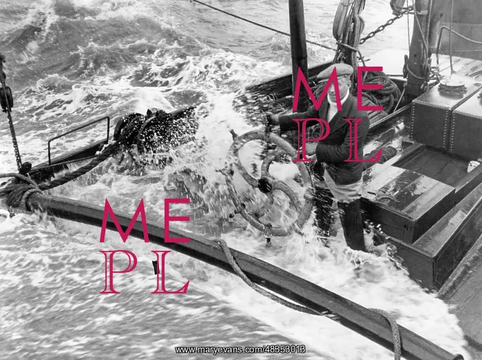 : Helmsman in a storm, 1934 : Helmsman in a storm, 1934