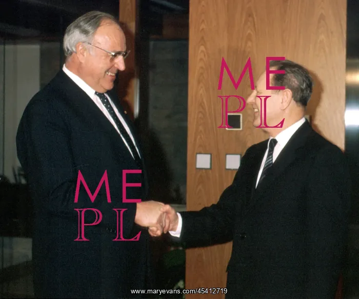 : Helmut Kohl - Milos Jakes : Helmut Kohl - Milos Jakes