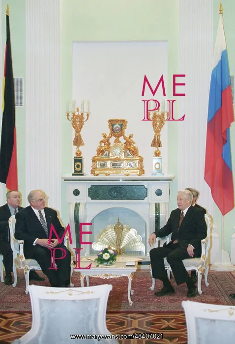: Helmut Kohl on visit to Russia, 1996 : Helmut Kohl on visit to Russia, 1996