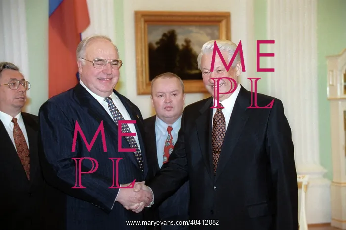 : Helmut Kohl on visit to Russia, 1996 : Helmut Kohl on visit to Russia, 1996