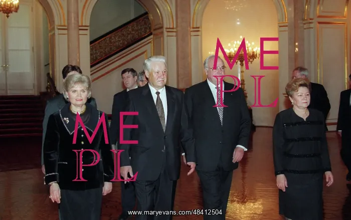 : Helmut Kohl on visit to Russia, 1996 : Helmut Kohl on visit to Russia, 1996