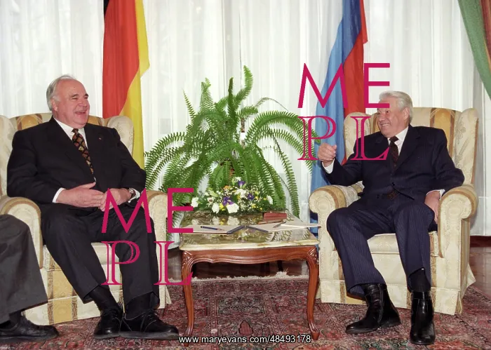 : Helmut Kohl on visit to Russia, 1997 : Helmut Kohl on visit to Russia, 1997