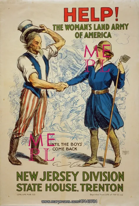 : Help! The Woman's Land Army of America, New Jersey Division : Help! The Woman's Land Army of America, New Jersey Division