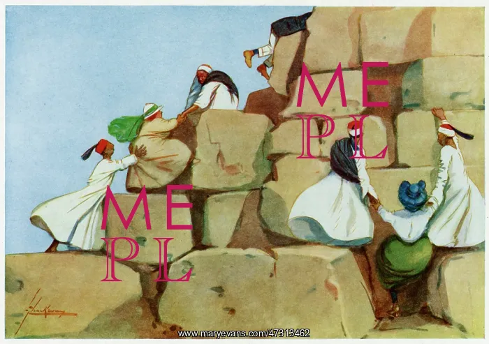  : Helped up the Pyramid