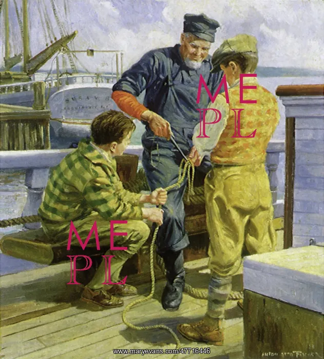  : Helping to Braid Rope