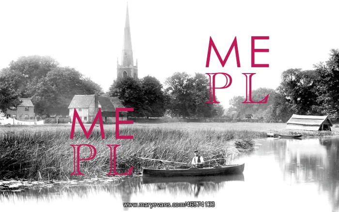  : Hemingford Abbots, the Church from the River 1899