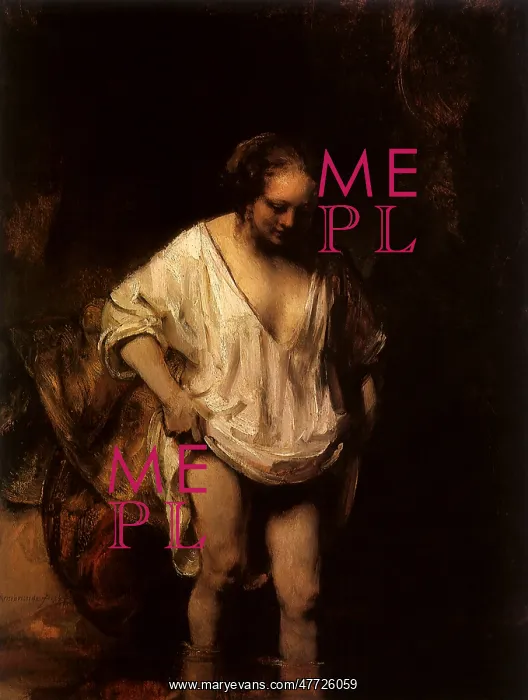 : Hendrickje Bathing in a River, by Rembrandt : Hendrickje Bathing in a River, by Rembrandt