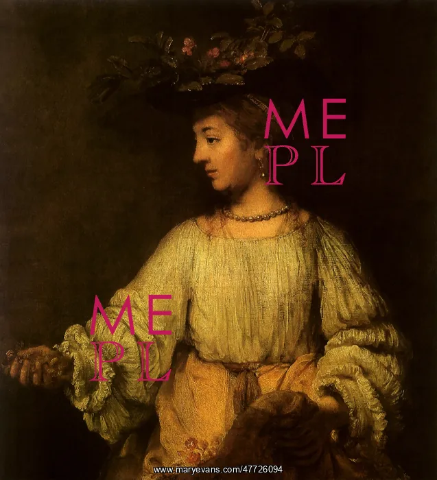 : Hendrickje as Flora, by Rembrandt : Hendrickje as Flora, by Rembrandt