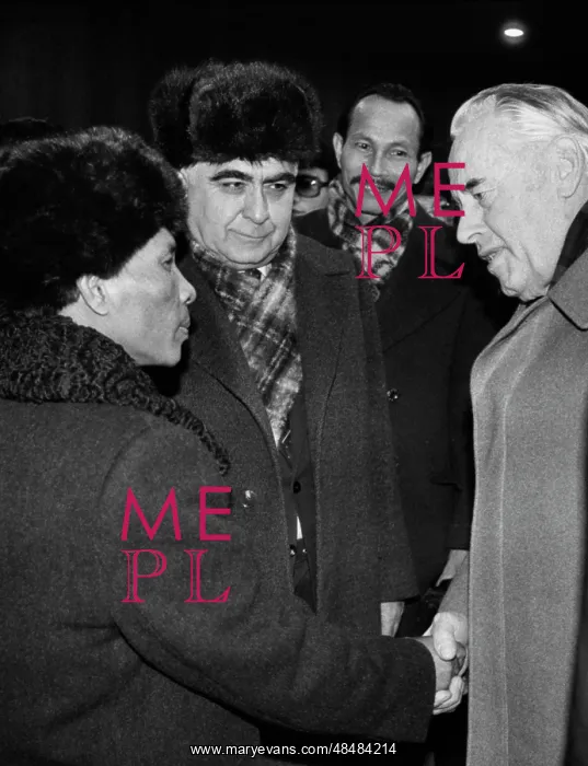 : Heng Samrin visits USSR : Heng Samrin visits USSR
