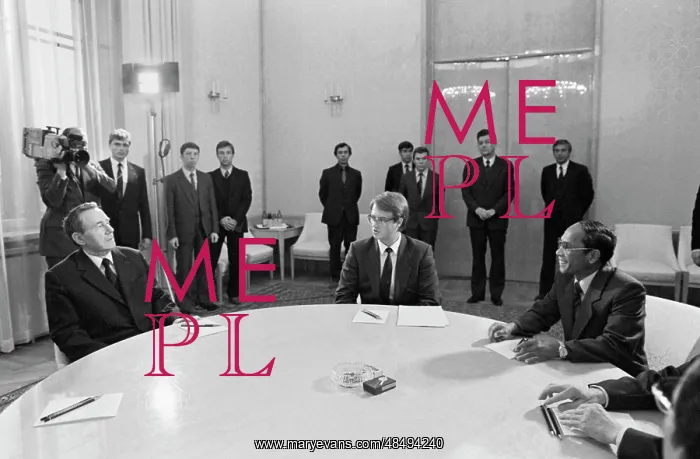 : Heng Samrin visits USSR : Heng Samrin visits USSR