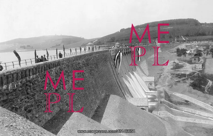 : Henne valley dam, 1906 : Henne valley dam, 1906