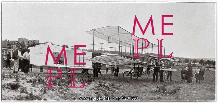 : Henri Farman's biplane 1908 : Henri Farman's biplane 1908