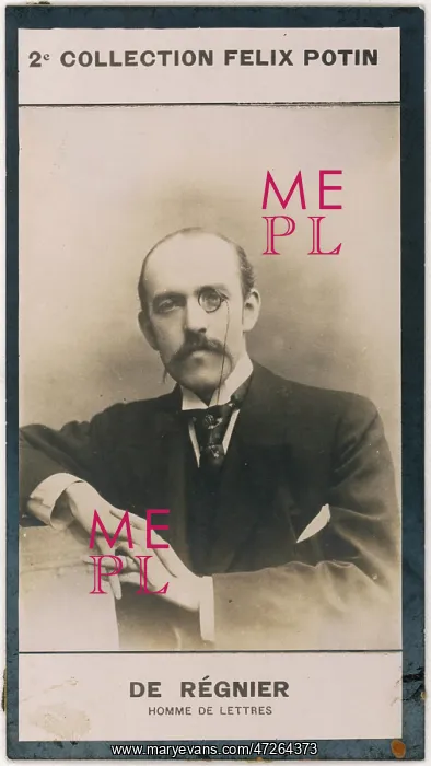 : HENRI-FRANCOIS-JOSEPH DE REGNIER : HENRI-FRANCOIS-JOSEPH DE REGNIER