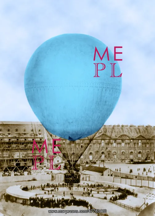 : Henri Giffard's Captive Balloon, 1878 : Henri Giffard's Captive Balloon, 1878
