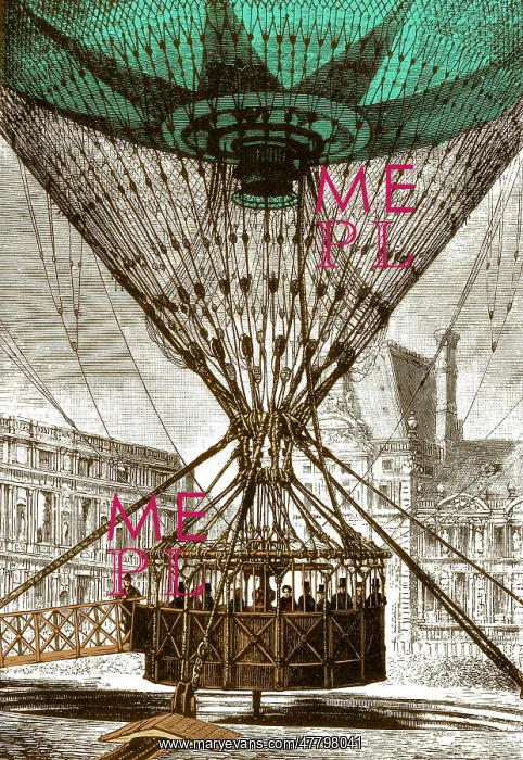 : Henri Giffard's Captive Balloon, 1878 : Henri Giffard's Captive Balloon, 1878