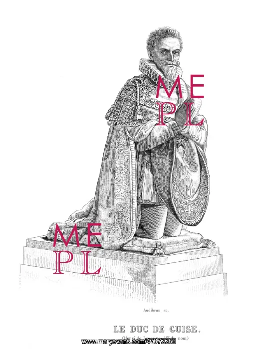 : HENRI DE GUISE STATUE : HENRI DE GUISE STATUE