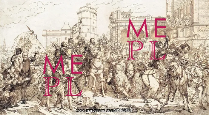 : HENRI IV ENTERS PARIS : HENRI IV ENTERS PARIS