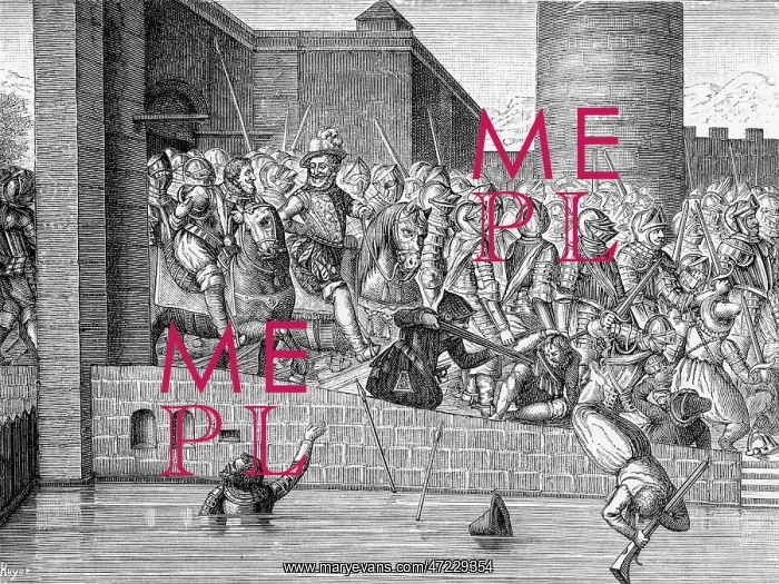 : HENRI IV ENTERS PARIS : HENRI IV ENTERS PARIS