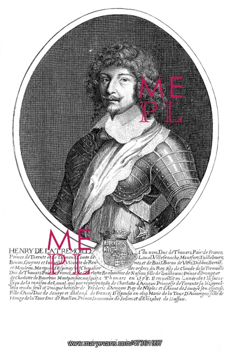  : HENRI DE LA TREMOUILLE