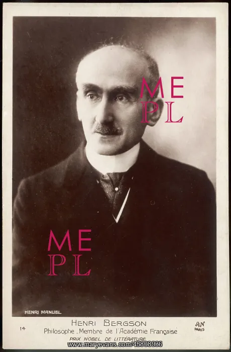  : HENRI-LOUIS BERGSON