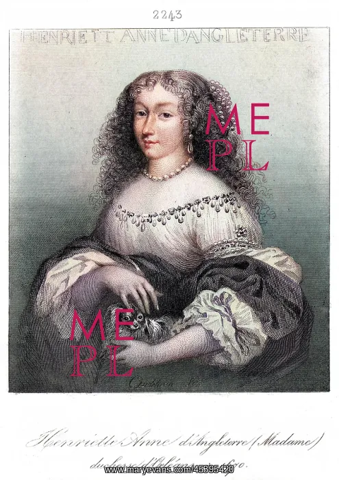 : HENRIETTA D'ORLEANS - 7 : HENRIETTA D'ORLEANS - 7