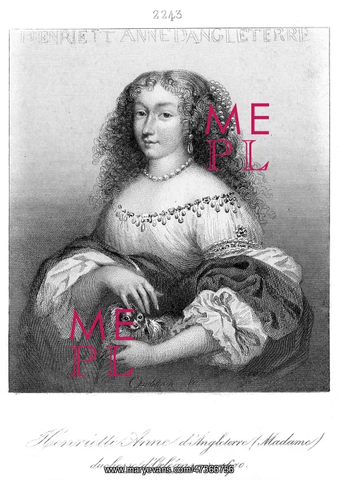 : HENRIETTA D'ORLEANS - 7 : HENRIETTA D'ORLEANS - 7