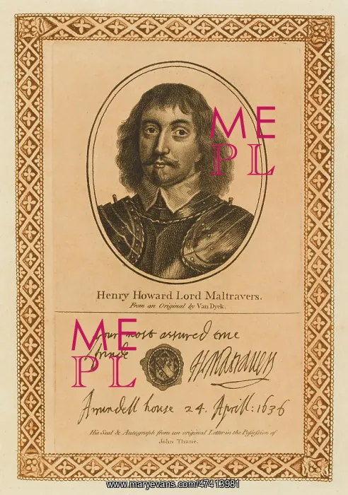 : HENRY 3RD EARL ARUNDEL : HENRY 3RD EARL ARUNDEL