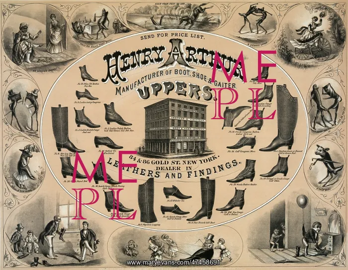 : Henry Arthur manufacturer of boot, shoe, and gaiter uppers : Henry Arthur manufacturer of boot, shoe, and gaiter uppers