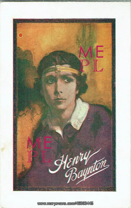 : Henry Baynton as Hamlet : Henry Baynton as Hamlet