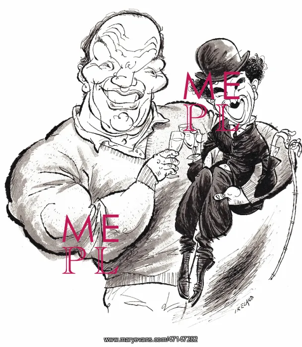: Henry Cooper, Charlie Chaplin : Henry Cooper, Charlie Chaplin