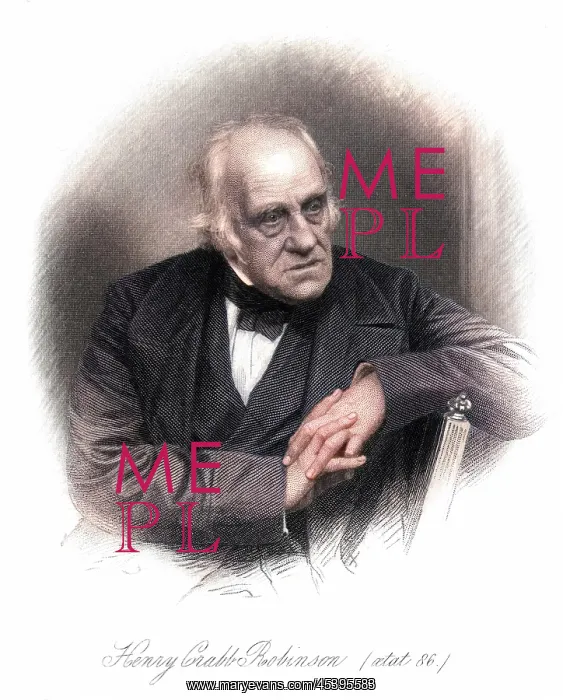  : HENRY CRABB ROBINSON