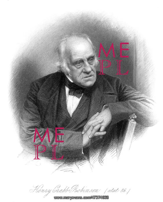 : HENRY CRABB ROBINSON : HENRY CRABB ROBINSON