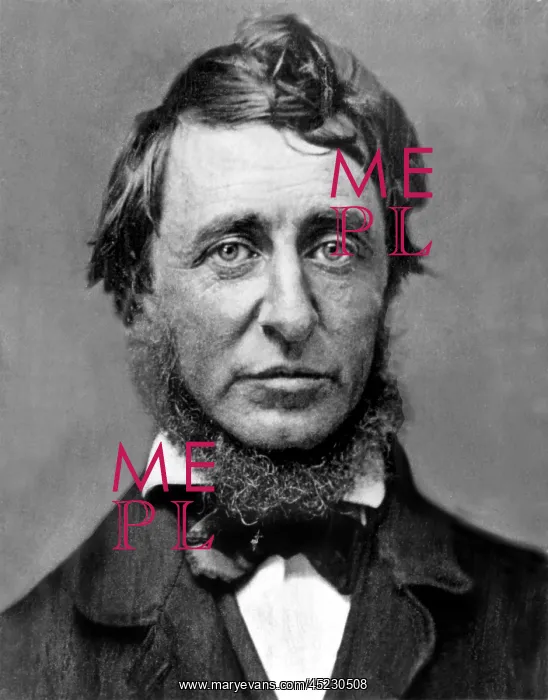 : Henry David Thoreau. ? : Henry David Thoreau. ?