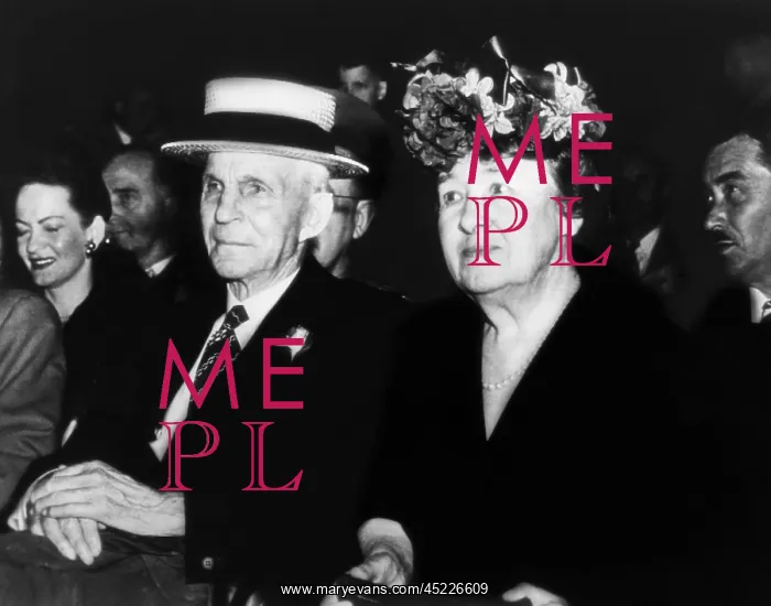 : Henry Ford and Clara Bryant Ford, in attendance ? : Henry Ford and Clara Bryant Ford, in attendance ?