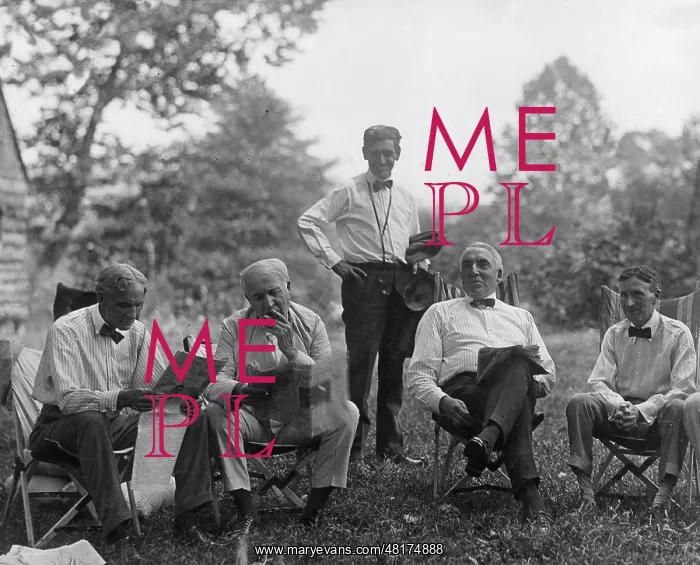 : Henry Ford, Thomas Edison, George Christian, Warren Harding : Henry Ford, Thomas Edison, George Christian, Warren Harding