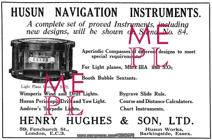 : Henry Hughes Husun Navigation Instruments : Henry Hughes Husun Navigation Instruments