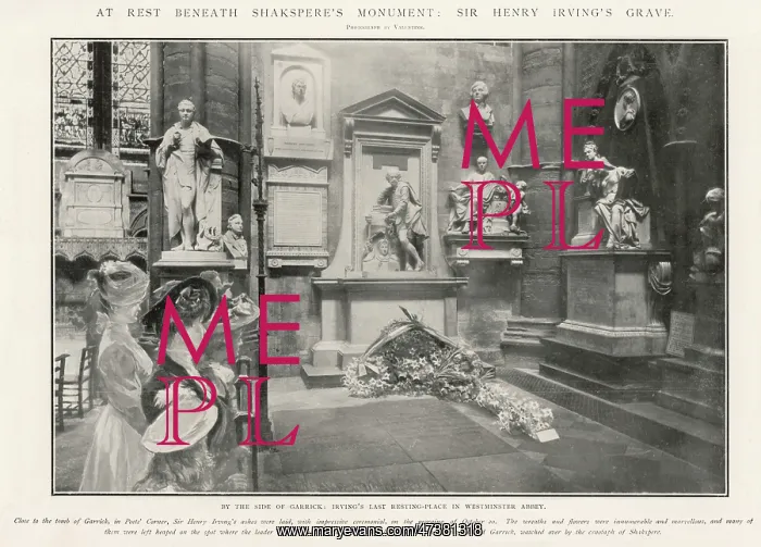 : HENRY IRVING'S TOMB : HENRY IRVING'S TOMB