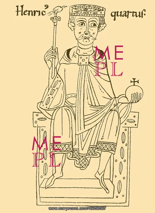 : Henry IV, 11.11.1050 - 7.8.1106, Holy Roman Emperor : Henry IV, 11.11.1050 - 7.8.1106, Holy Roman Emperor