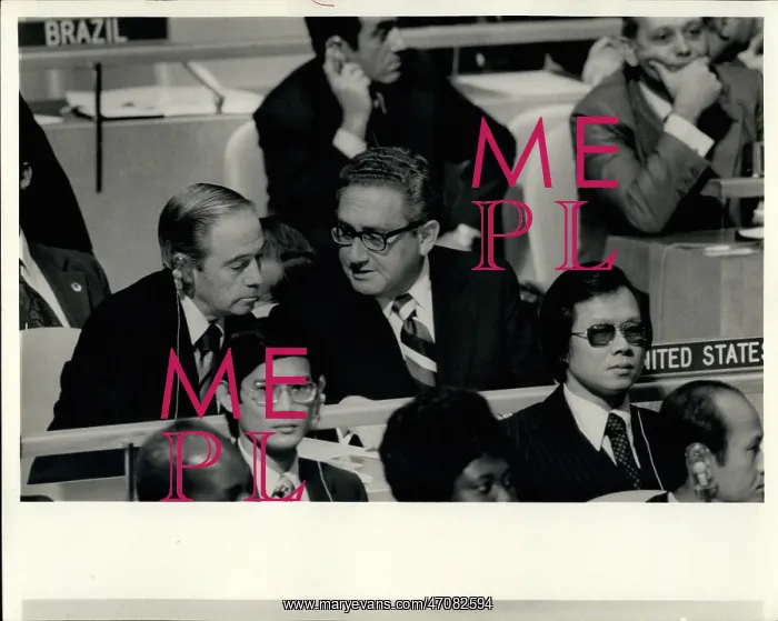 : Henry Kissinger and William Scranton, UN Assembly : Henry Kissinger and William Scranton, UN Assembly