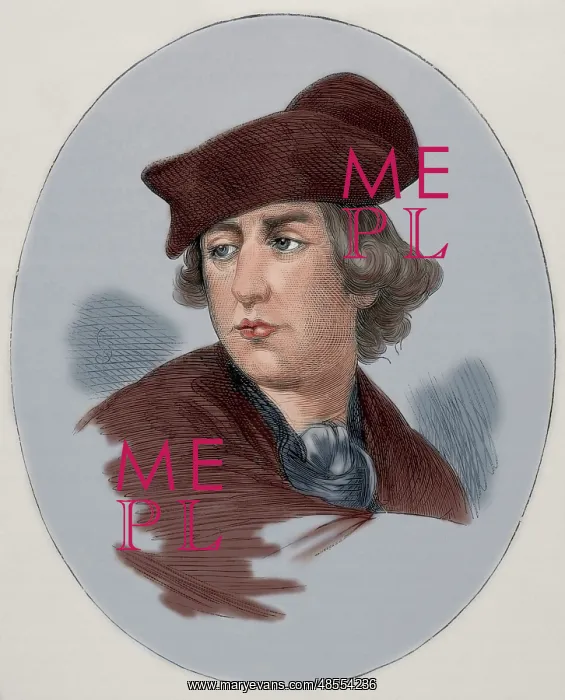 : Henry Lee III (1756-1818). Engraving. Colored : Henry Lee III (1756-1818). Engraving. Colored