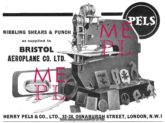 : Henry Pels & Co: Machine Tools - Nibbling Shears & Punch : Henry Pels & Co: Machine Tools - Nibbling Shears & Punch