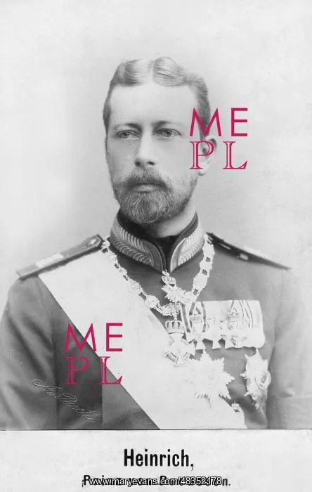 : Henry of Prussia in Russian uniform, 1895 : Henry of Prussia in Russian uniform, 1895