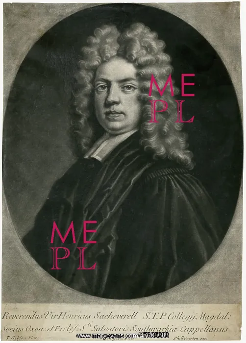 : Henry Sacheverell : Henry Sacheverell