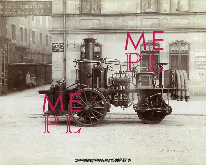 : Henry Simonis & Co fire appliance, Nuremberg, Germany : Henry Simonis & Co fire appliance, Nuremberg, Germany