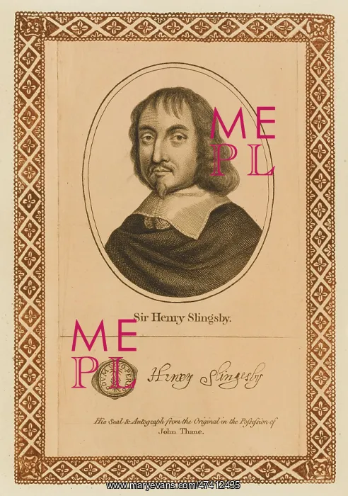 : HENRY SLINGSBY : HENRY SLINGSBY